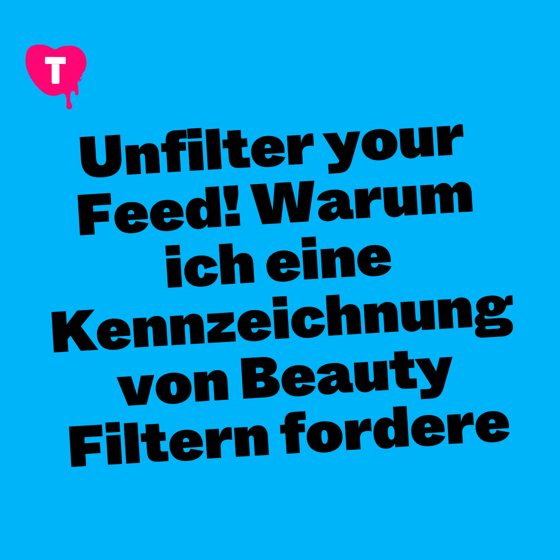 Unfilter your Feed!