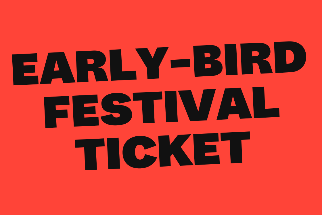 Brand New: Our Early-Bird-Festivaktickets